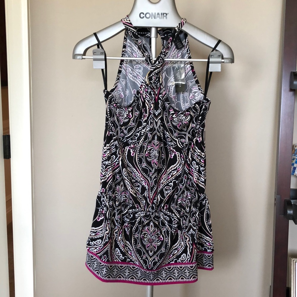 NWT White House/black market printed tunic